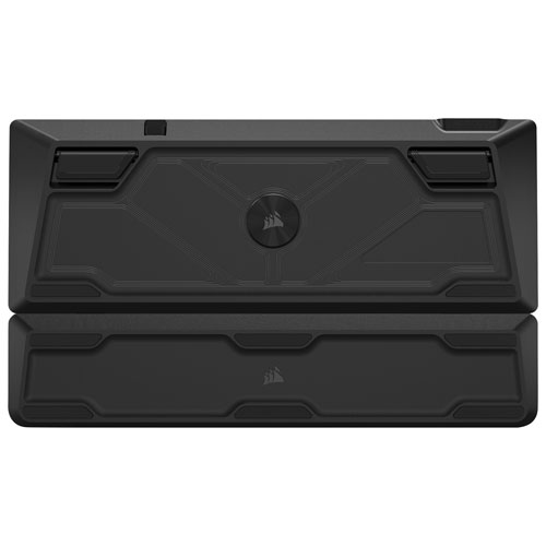 Clavier de jeu mécanique sans pavé numérique rétroéclairé sans fil à touches mécaniques linéaires Red K70 CORE de Corsair - Noir - Exclusivité Best