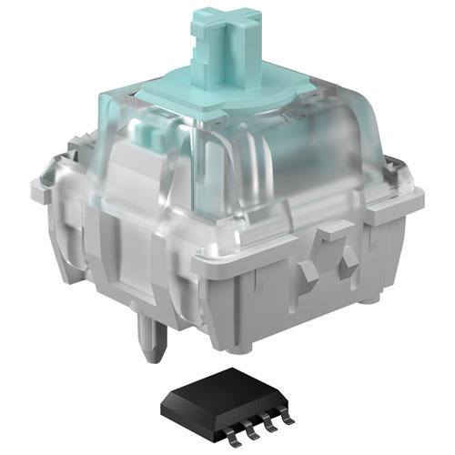 Clavier de jeu sans pavé numérique avec fil rétroéclairé à commutateurs magnétiques linéaires K70 Pro de Corsair - Noir