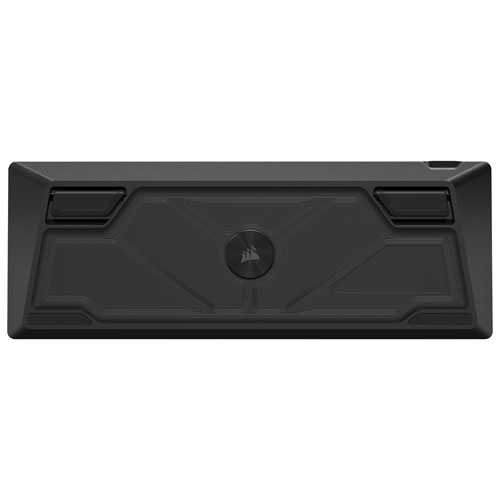 Clavier de jeu sans pavé numérique avec fil rétroéclairé à commutateurs mécaniques linéaires Red K70 CORE de Corsair - Noir