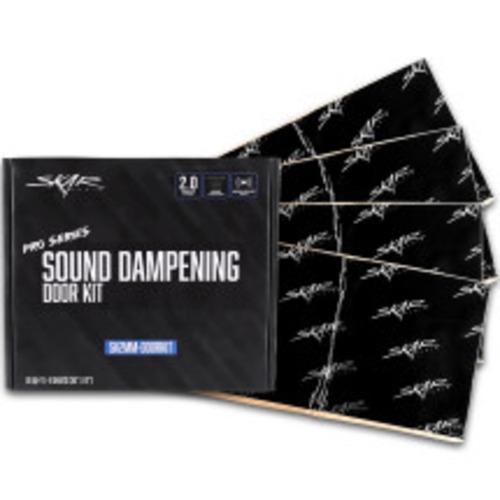 Skar Audio SK2MM-DOORKIT Automotive Sound Deadening Door Kit - 4 Sheets