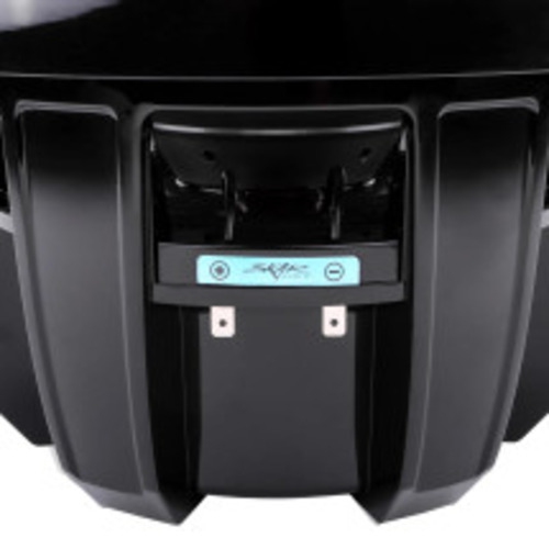 Haut-parleur d'extrêmes graves nautique de SKM10WB 10 po RMS de 500 W de Skar Audio - Noir - 2 Ohm double