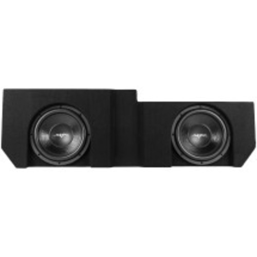 Skar Audio Dual 12" 1000W RMS Loaded Subwoofer Enclosure for 2019-2023 Chevrolet Silverado/GMC Sierra Crew Cab Trucks