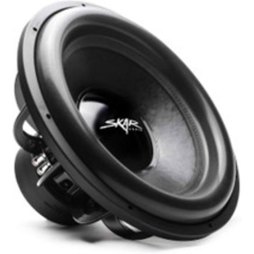 Haut-parleur d'extrêmes graves pour l'auto EVL-18 18 po 1250&nbsp;W RMS de Skar Audio - 2&nbsp;Ohm double