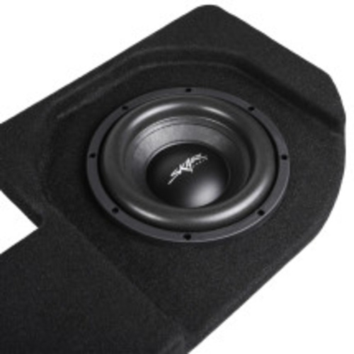 Enceinte double haut-parleur d'extrêmes graves 1200&nbsp;W RMS 10 po de Skar Audio pour camions Dodge RAM Crew et Quad Cab 2002-2018