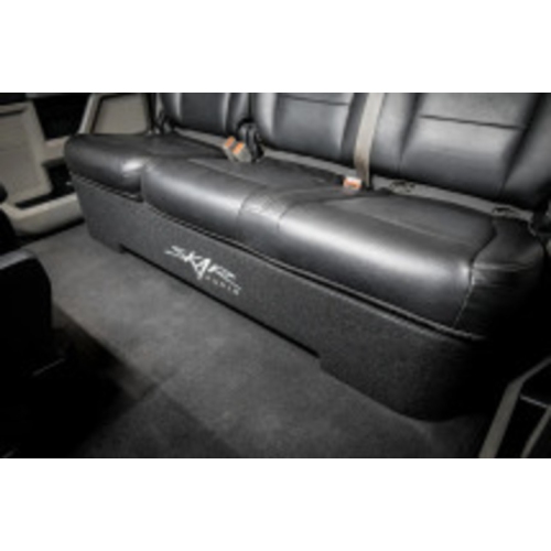 Enceinte double pour haut-parleur d'extrêmes graves de 12 po de Skar Audio pour Chevrolet Silverado 2014-2018 et GMC Sierra à cabine multiplace