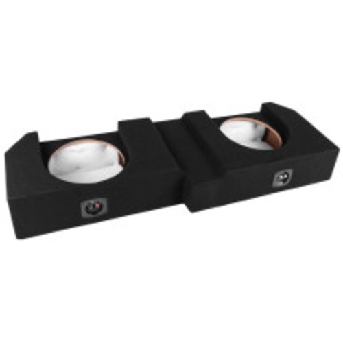Image 1 of 4.. Skar Audio Dual 12" Ported Subwoofer Enclosure for 2019-2024 Chevy Silverado & GMC Sierra Crew Cab