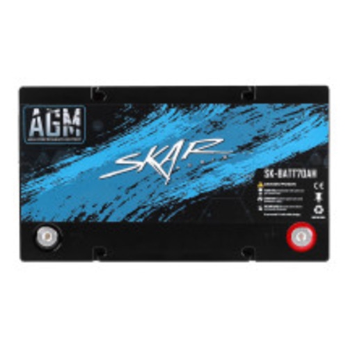 Skar Audio SK-BATT70AH 12V AGM 1,050 Amp 70Ah Car Audio Battery
