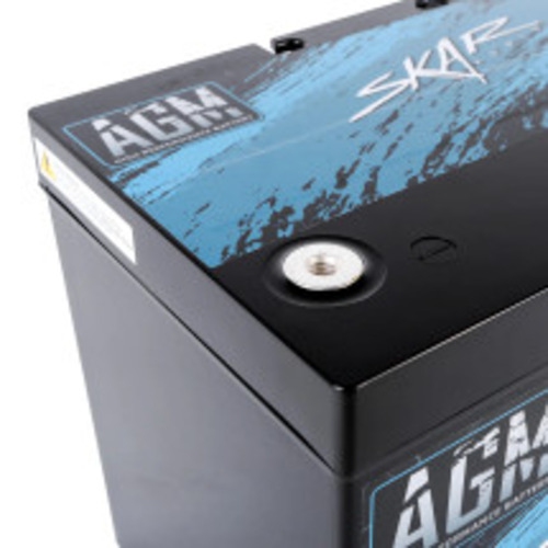 Batterie 80&nbsp;Ah pour l'auto de 1.170 a AGM SK-BATT80AH 12&nbsp;V de Skar Audio