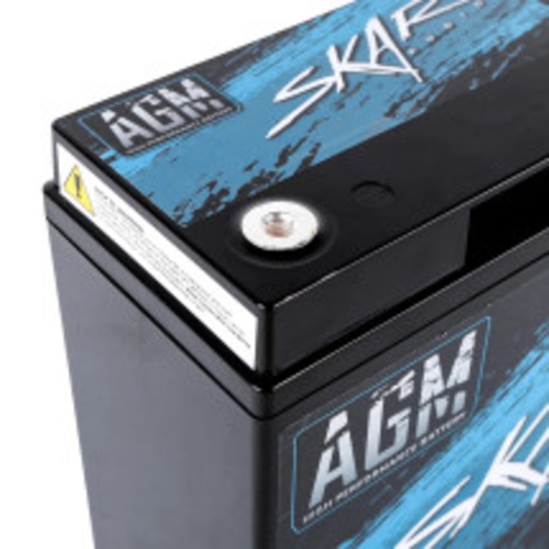 Batterie 20&nbsp;Ah pour l'auto de 300 a AGM SK-BATT20AH 12&nbsp;V de Skar Audio