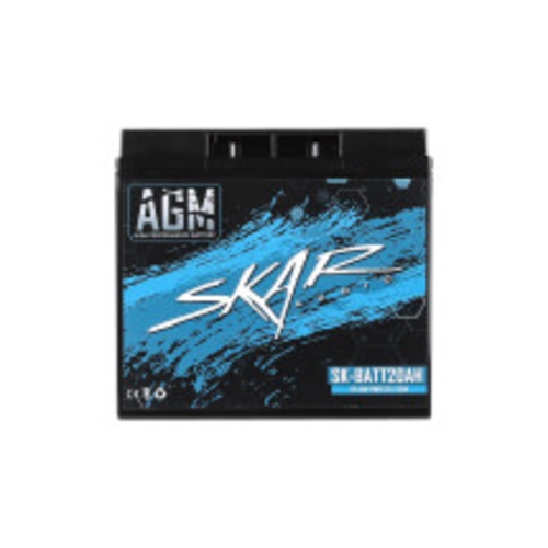 Batterie 20&nbsp;Ah pour l'auto de 300 a AGM SK-BATT20AH 12&nbsp;V de Skar Audio