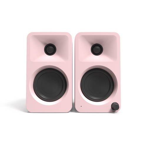 Kanto ORA 100W Powered Reference Desktop Speakers with Bluetooth and USB-C - Pink, Pair