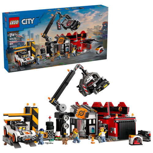 LEGO City : Le parc à ferraille avec voitures - 871 pièces