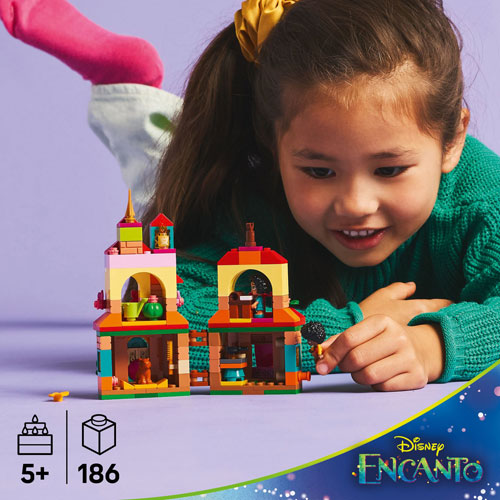 LEGO Disney: La maison miniature d'Encanto - 186 pièces