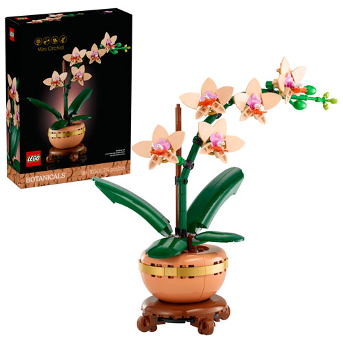 LEGO Botanicals : L'orchidée miniature - 274 pièces