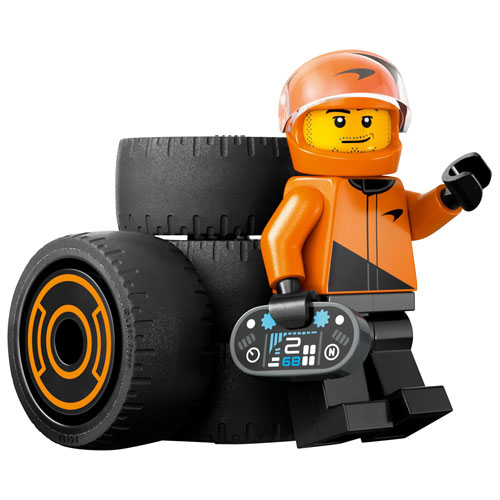 LEGO City : Le pilote de F1 avec la voiture de course McLaren - 86 pièces