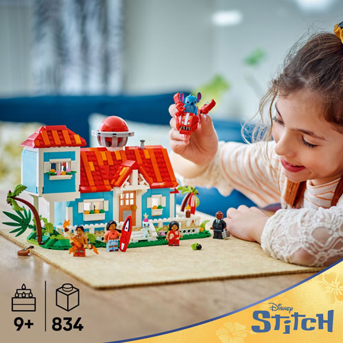LEGO Disney: Lilo and Stitch Beach House - 834 Pieces (43268)
