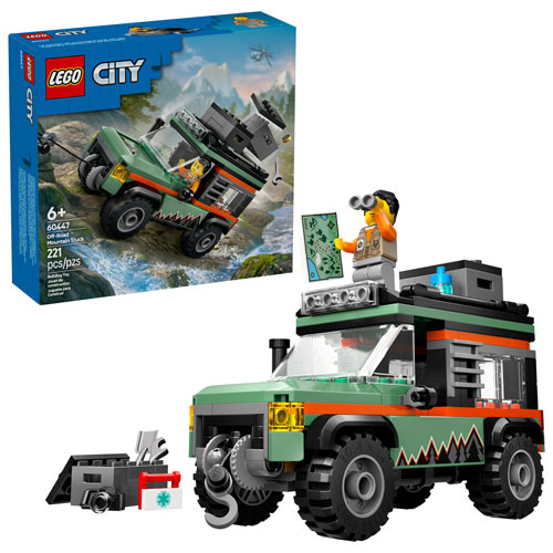 LEGO City: Off-Road 4x4 Mountain Truck - 221 Pieces