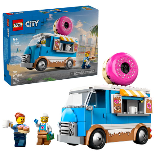 LEGO City : Le camion de beignes - 196 pièces