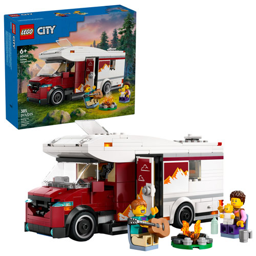 LEGO City : L'autocaravane d'aventure de vacances - 385 pièces