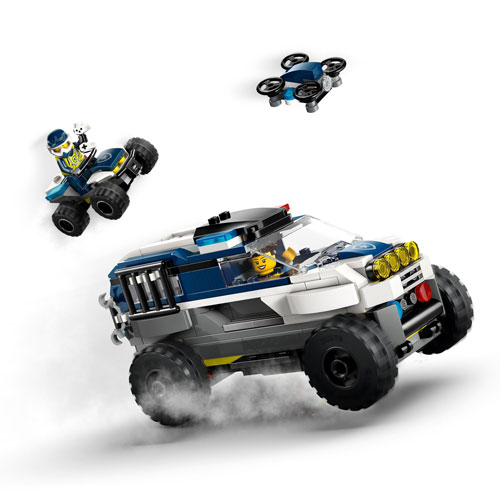 LEGO City: Off- Road Police Car Chase - 467 Pieces (60449)