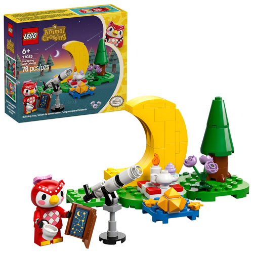 Image 1 de 6.. LEGO Animal Crossing : Observation des étoiles avec Céleste - 78 pièces