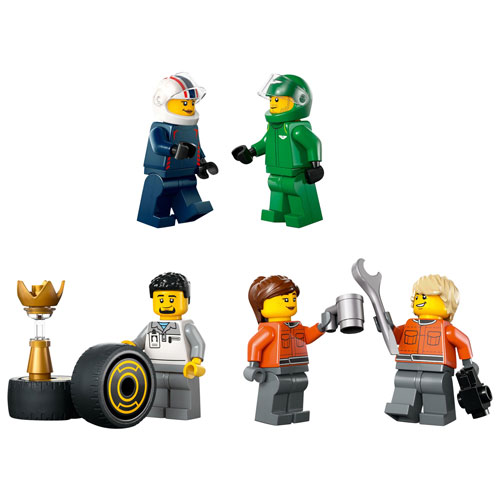 LEGO City : Le camion de F1 avec les voitures de F1 RB20 et AMR24 - 1086 pièces