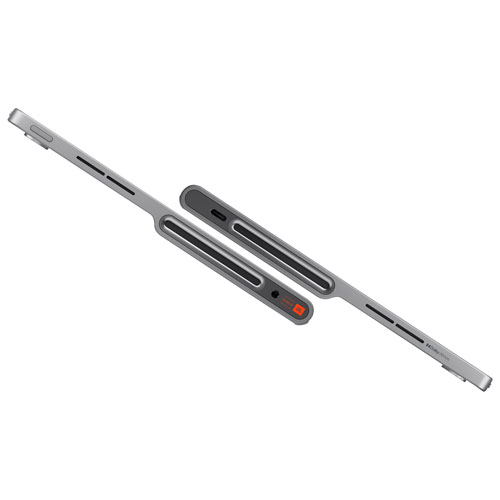 Tablette Tab Plus 11,5 po 256 Go Android 14 de Lenovo à processeur octocoeur MediaTek Helio G99 avec étui - Gris luna