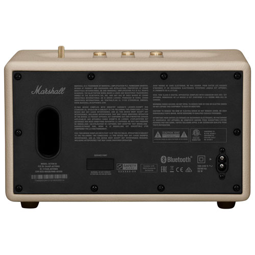 Marshall Acton III Bluetooth Wireless Speaker - Cream