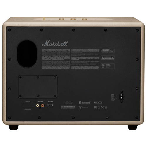 Haut-parleur sans fil Bluetooth Woburn III de Marshall - Crème