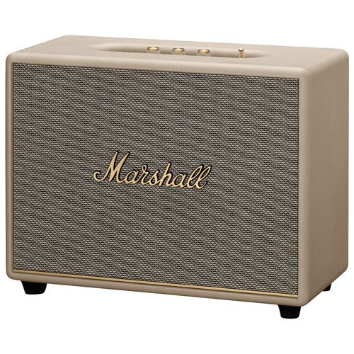 Haut-parleur sans fil Bluetooth Woburn III de Marshall - Crème