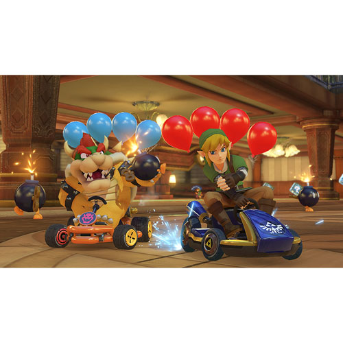 Nintendo Switch OLED Model Mario Kart 8 Deluxe Bundle with 12 Month Online Individual Membership Best Buy Canada