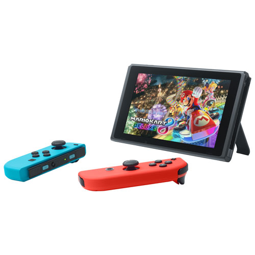Ensemble Nintendo Switch Mario Kart 8 Deluxe avec abonnement individuel en ligne de 12 mois