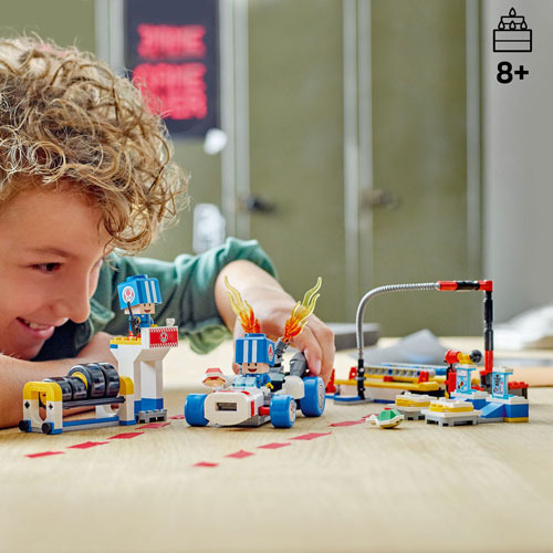 LEGO Super Mario: Mario Kart Blue Toad - 390 Pieces