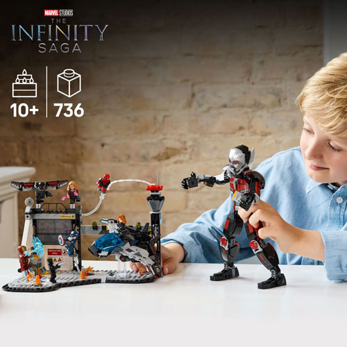 LEGO Marvel: Captain America: Civil War Action Battle - 736 Pieces