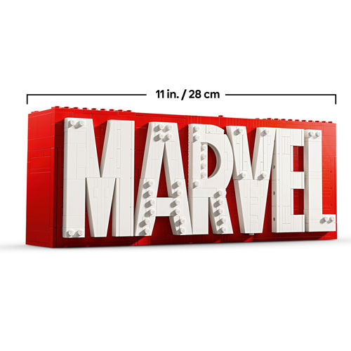 LEGO Marvel: MARVEL Logo & Minifigures - 931 Pieces (76313)
