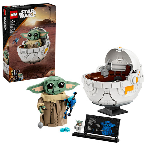 LEGO Star Wars: Grogu with Hover Pram - 1048 Pieces