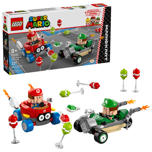 LEGO Super Mario : Mario et Luigi de Mario Kart - 321 pièces