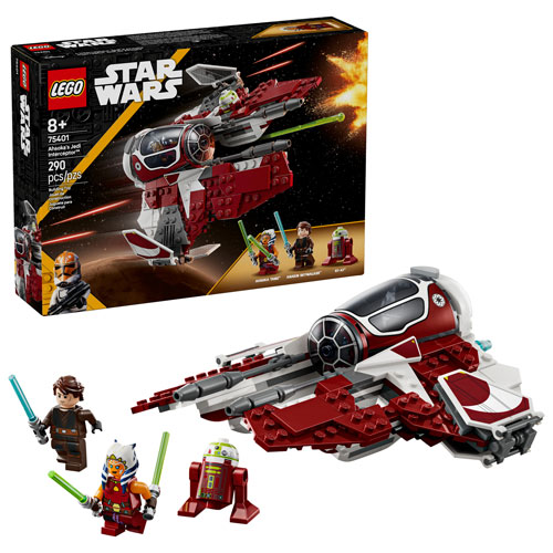 LEGO Star Wars: Ahsoka's Jedi Interceptor - 290 Pieces