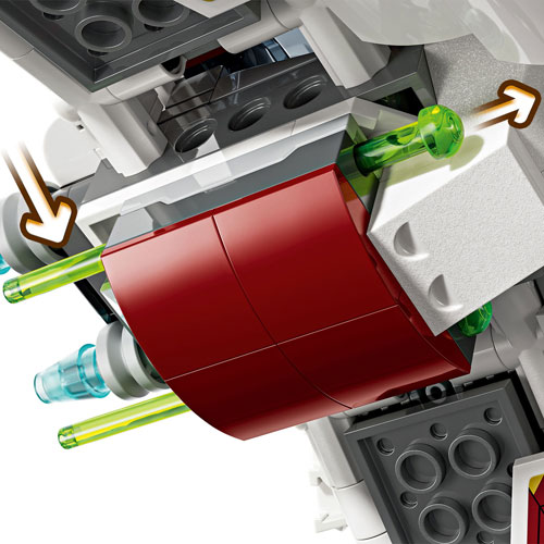 LEGO Star Wars: Ahsoka's Jedi Interceptor - 290 Pieces (75401)