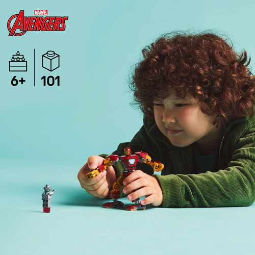 LEGO Marvel: Iron Man Mech vs. Ultron - 101 Pieces (76307)