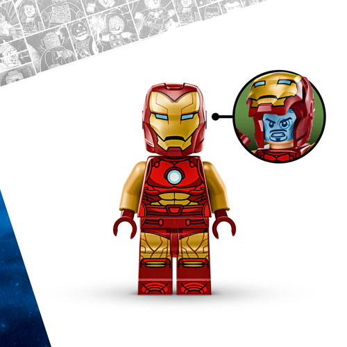 LEGO Marvel: Iron Man Mech vs. Ultron - 101 Pieces (76307)