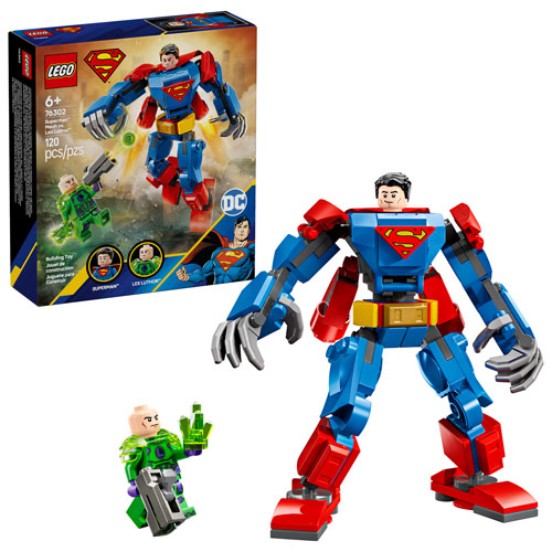 LEGO DC: Superman Mech vs. Lex Luthor - 120 Pieces (76302)