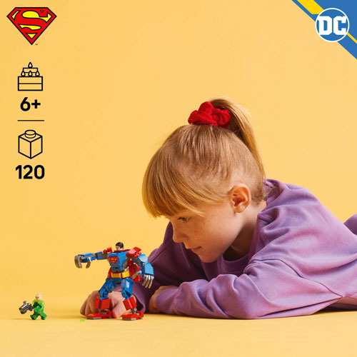 LEGO DC: Superman Mech vs. Lex Luthor - 120 Pieces (76302)