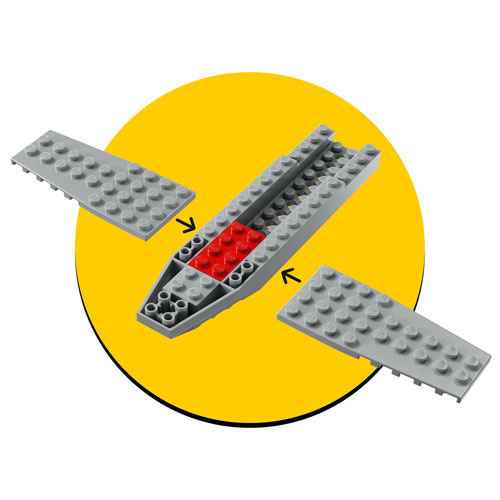 LEGO Star Wars: Le chasseur N-1 de Mando et Grogu - 92 pièces