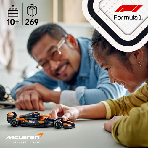 LEGO Speed Champions : Voiture de course McLaren F1 Team MCL38 - 269 pièces