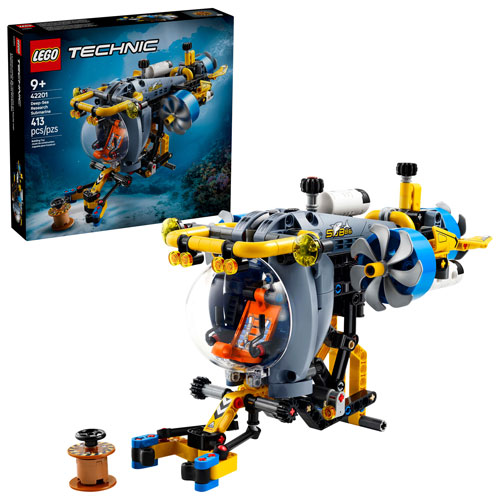 Image 1 of 7.. LEGO Technic: Deep-Sea Research Submarine - 413 Pieces