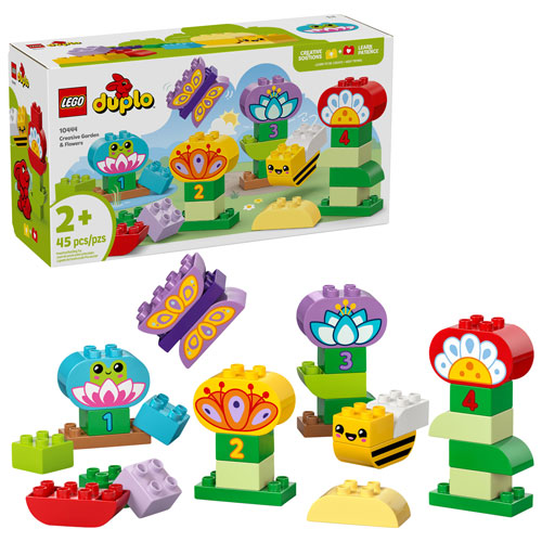 LEGO DUPLO : Jardin créatif et fleurs - 45 pièces