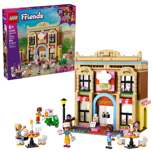 LEGO Friends: Restaurant and Cooking School - 896 Pieces