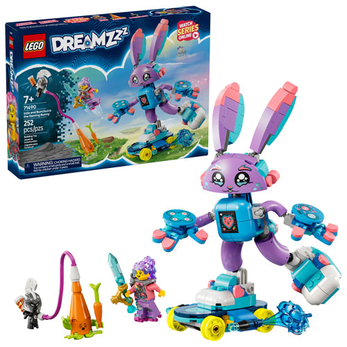 LEGO DREAMZzz: Izzie and Bunchurro the Gaming Bunny - 252 Pieces