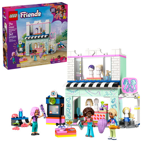 LEGO Friends : Le salon de coiffure et la boutique d'accessoires - 347 pièces